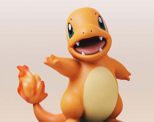 Charmander - Pokemon 3D Printed Figurine